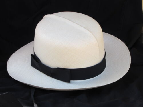 Men Women Straw Fedora Genuine Panama Hat from Montecristi /"Óptimo/" fino fino
