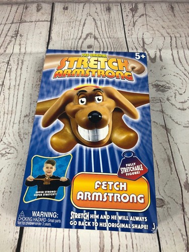 ORIGINAL STRETCH ARMSTRONG FETCH DOG FIGURE VHTF ADD ADHD THERAPY Rare 80’s 90’s