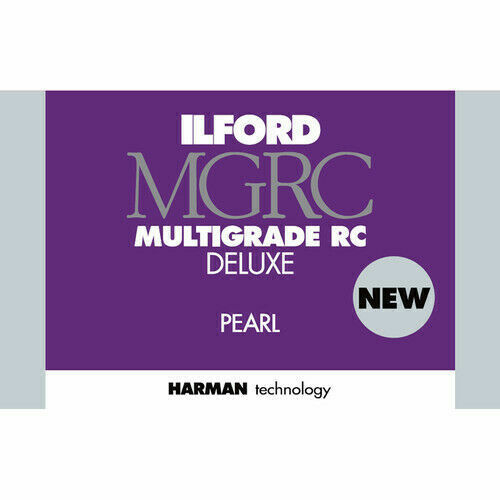 Carta Fotografica B//N Ilford Multigrade MGRC De Luxe 24X30 //50f  44M Perla