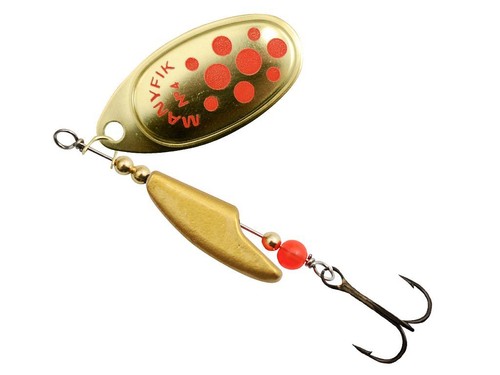 Manyfik Mobby FK-5 12,5g Treble no.2 Spinner lure for perch pike