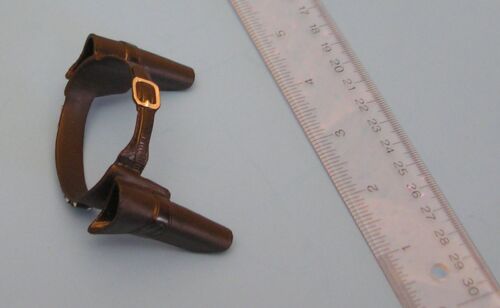 Cowboy Lawman miniature gun belt fit 1:6 scale doll Western holster Ken size