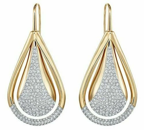 Pendientes de Moda Swarovski Rose Gold Filled