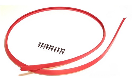 Sti Style Front Rubber Lip For Subaru BRZ Levorg XV Outback Forester Legacy XV
