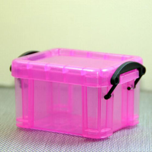 Plastic Clear Mini Jewelry Bead Organizer Box Storage Container Case Craft Tool 