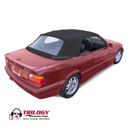 1994-1999 BMW 3-Series E36 Convertible Top Fits Black Twill