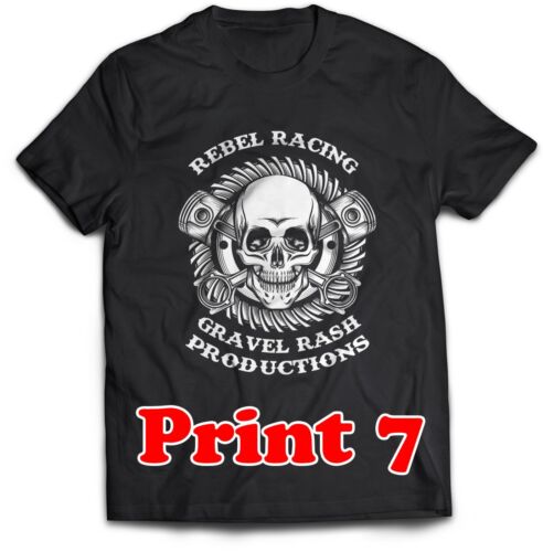 Outlaw Skull Harley Triumph Biker T-Shirt Sale UP to 5XXL Motorcycle Tshirts 