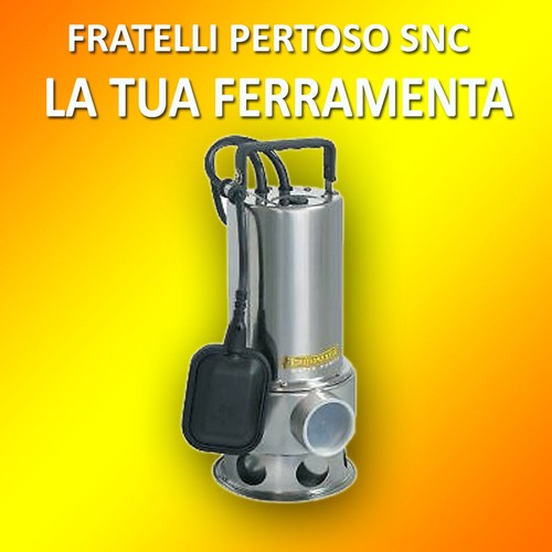 POMPA SVUOTAMENTO POZZI NERI SVX1100-1100W PER IL DRENAGGIO ACQUE SPORCHE
