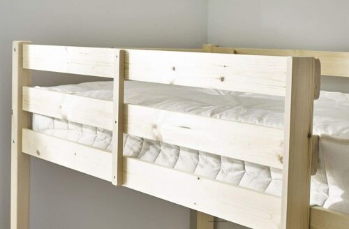 Bunk Bed Midi Sleeper Cabin Bed 3ft Single Heavy Duty Cabin Bed 