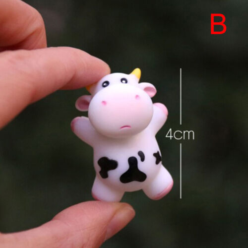Mini Statue Cow Milk Bottle Micro Landscape Ornaments  New Year Home De MJ 