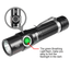 Mini 20000LM Led Flashlight 18650 Rechargeable USB Torch /& 18650 Batterie NG