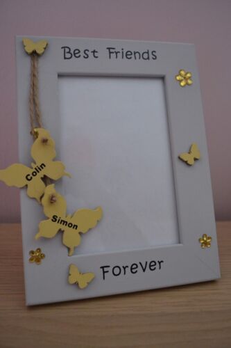 Personalised Handmade Best Friends Forever Cadre Photo Cadeau 6X4