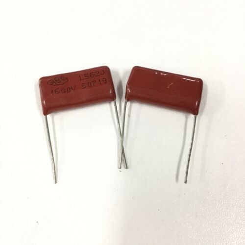 5pcs 1600V 562 J 0.0056uf 5.6nf 5600pf P24 CBB metal film capacitor 