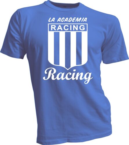 Racing Club de AVELLANEDA Argentine T SHIRT CAMISETA Remera Futbol Soccer AFA
