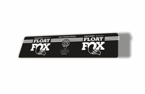 FOX Float 2016-17 DPS Rear Shock Suspension Factory Decal Sticker White 