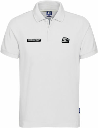 Starter Falcon Mens Short Sleeve Polo Neck Tops Cotton Shirts CPE00038 K 