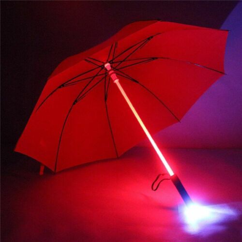 LED Umbrella Creative Umbrella Light Rain Women Men Light Flash Umbrella Night 