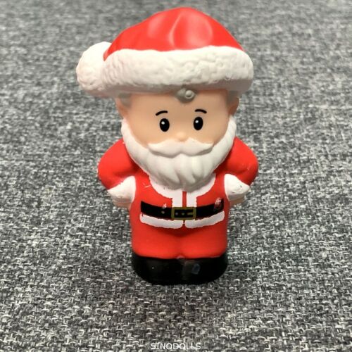Fisher Price Little People SANTA CLAUS Christmas North Pole Rare Doll Toy