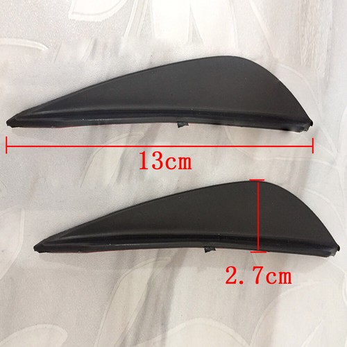 4Pcs For Front Lip Bumper Splitter Fins Body Spoiler Canard Valence Chin Array
