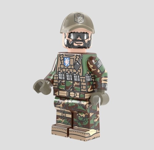 Brickmania Modern War Bundle Modern US Marine Raider and Perfect Caliber SOPM