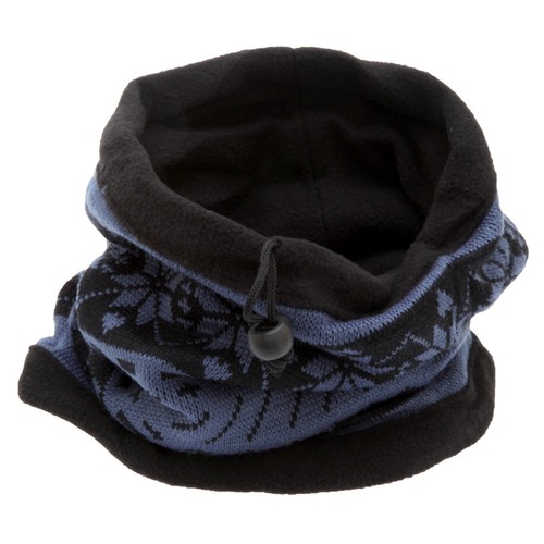 HA242 Unisex Patterned Snowflake Design Multifunctional Winter Hat//Snood