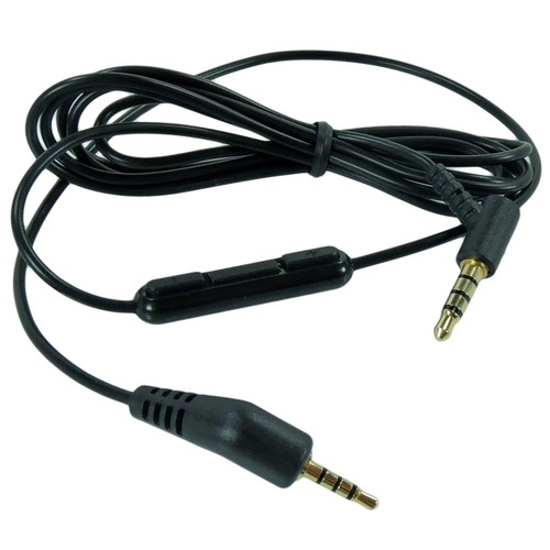 3.5mm Mic Audio Cable Cord For Bose QuietComfort 3 QC 3 Headphones Replacement