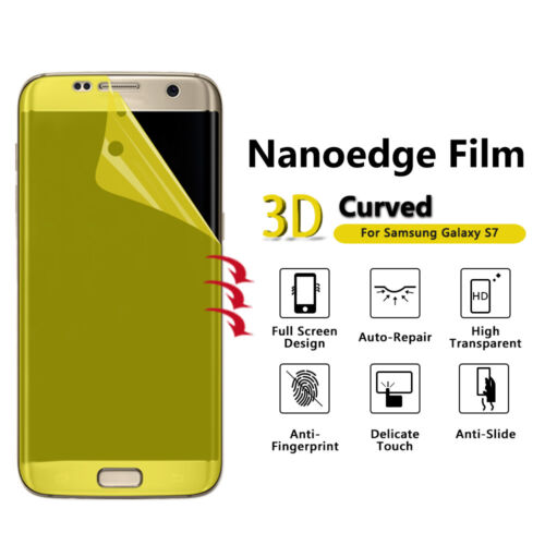 10x anti-arañazos LCD Film protector Protector de pantalla completa para Samsung Galaxy S7 Edge 