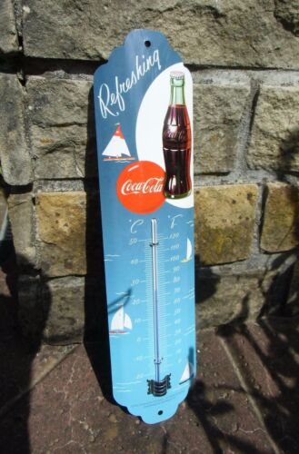 Retro Licensed Product Refreshing Sealed in Box Coca Cola THERMOMETER