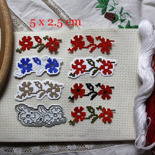 Small Flower Metal Cutting Dies Stencils for DIY Scrapbooking Cards Crafts 