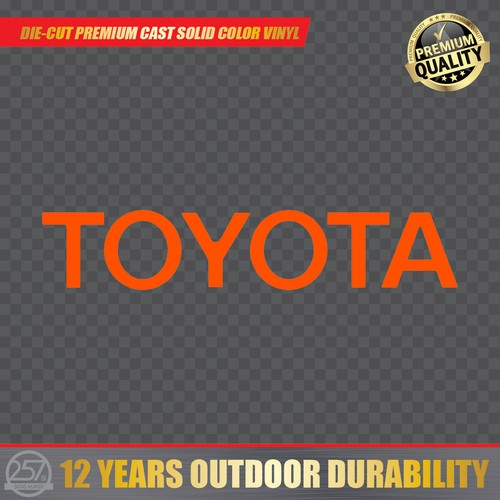 NEW TOYOTA TUNDRA TRD PRO Grill Letters Decal 2015 16 17 18 19 Grille Sticker