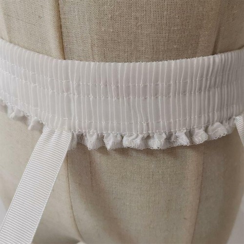 Women 3-Hoop Petticoat Skirt Hollow Ruffles Dress Bird Cage Crinoline Underskirt