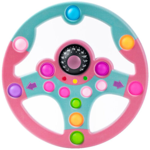 Simulation Steering Wheel with Light Early Education Sounding Toy Kids Musical