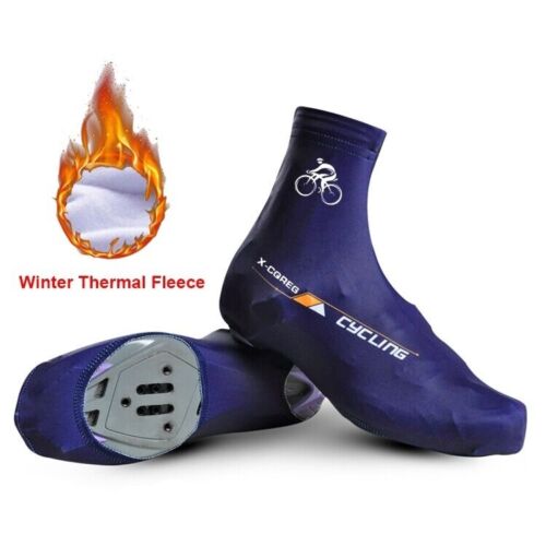 Bike Shoe Cover Winter Thermal Waterproof Warm Windproof Cycling Racing MTB Road 