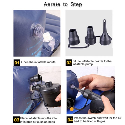 UK Car Portable MINI Electric Air Pump For Playing Water Cushion Bed Boat Small