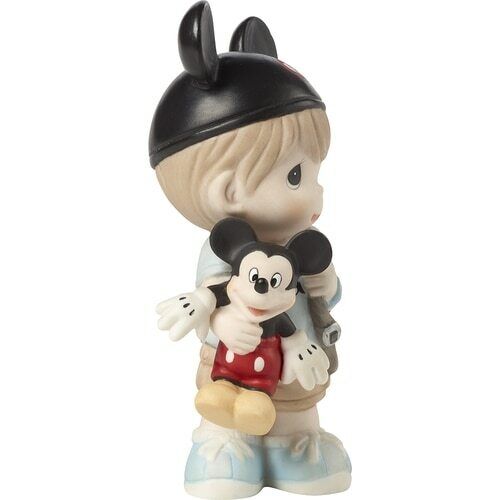 Precious Moments Disney Dreamer Boy Mickey Mouse Figurine Bisque Porcelain