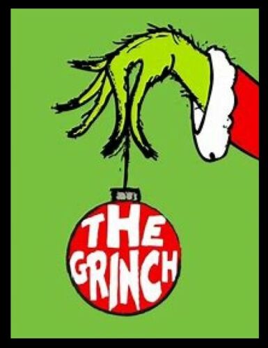 The Grinch Hand Holding Red Christmas Ornament Holiday Presents Decorations