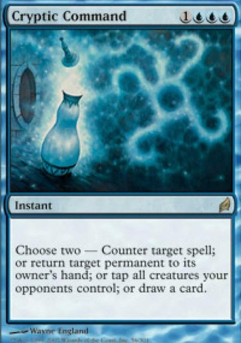 Cryptic Command Near Mint Normal English Magic Card Lorwyn MTG TCG