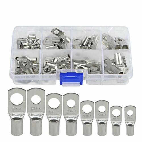 4-25 Stk Ringkabelschuh Kabelschuhe Ringöse Set Quetschverbinder Kabelverbinder