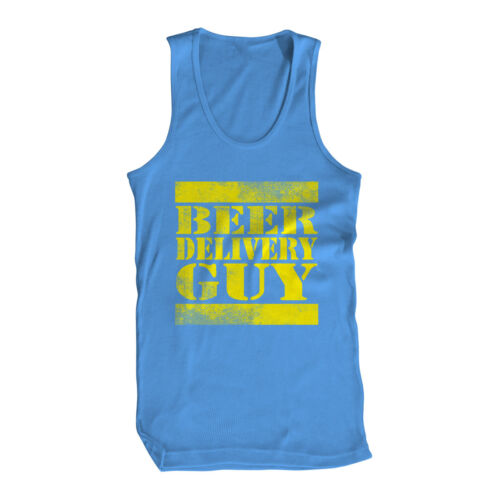Beer Delivery Guy Party Frat Funny Hilarious College New Unbranded Mens Tank Top