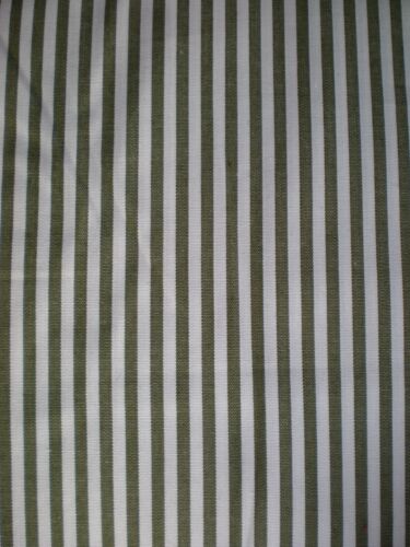 Streifen Stoff Fb Meterware /'Hellblau /& Dkl.-Grün 150cm Batist