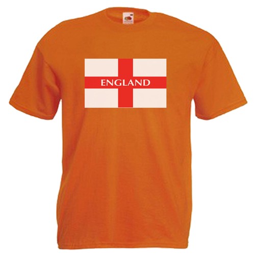 England English St George/'s Flag Adults Mens T Shirt