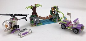 Lego Friends Jungle Bridge Rescue 41036 - 100% Complete with Instructions