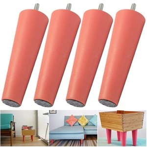 Replacement Furniture Legs Couch Legs Sofa Bed Risers Red