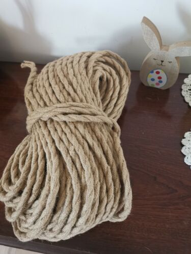 Vintage Rope Twisted Electrical Wire Hemp Rope Woven Textile Wire Twisted Cable