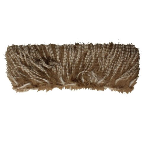 90264 Ladies Black and Grey or Brown and Cream Faux Fur Sarf