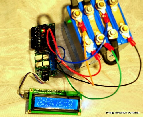LiFePO4 LiPO cell equaliser 12V 160Ah charge distribution for LCD LED display