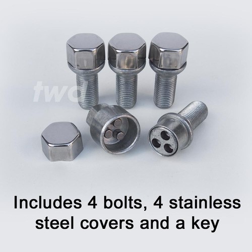 4 X Roue Alliage Verrouillage Boulons Pour Mercedes Benz SL R230 R231 NOIX MA0t 2001+