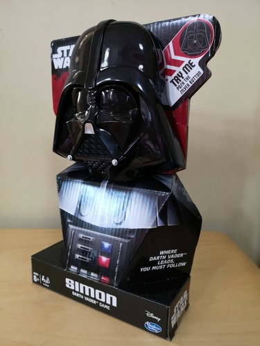 NEW Simon Says Star Wars Darth Vader Hasbro Disney Game lights and sounds