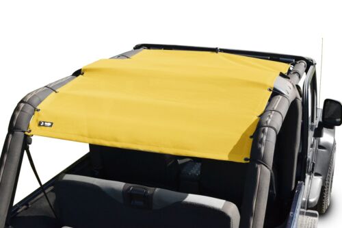 Yellow Full Length Solar Screen Teddy Top for Jeep Wrangler LJ 04-06 Steinjager