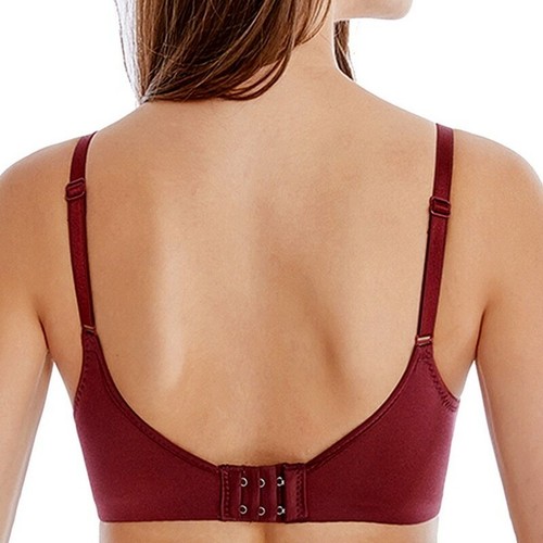 Wireless Push Up Bra Solid Color Seamless Soft Bras For Women Double Breasted