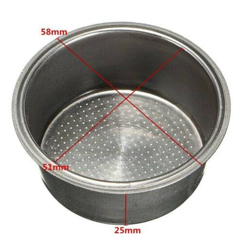 Coffee Cup 51mm Non Pressurized Filter Basket For Breville Delonghi Krups New 